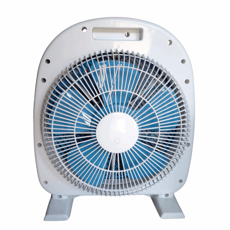 Suzika PB-12 Price Buster 12” Box Fan – 45W, 3 Speed Control, 5 Plastic Blades