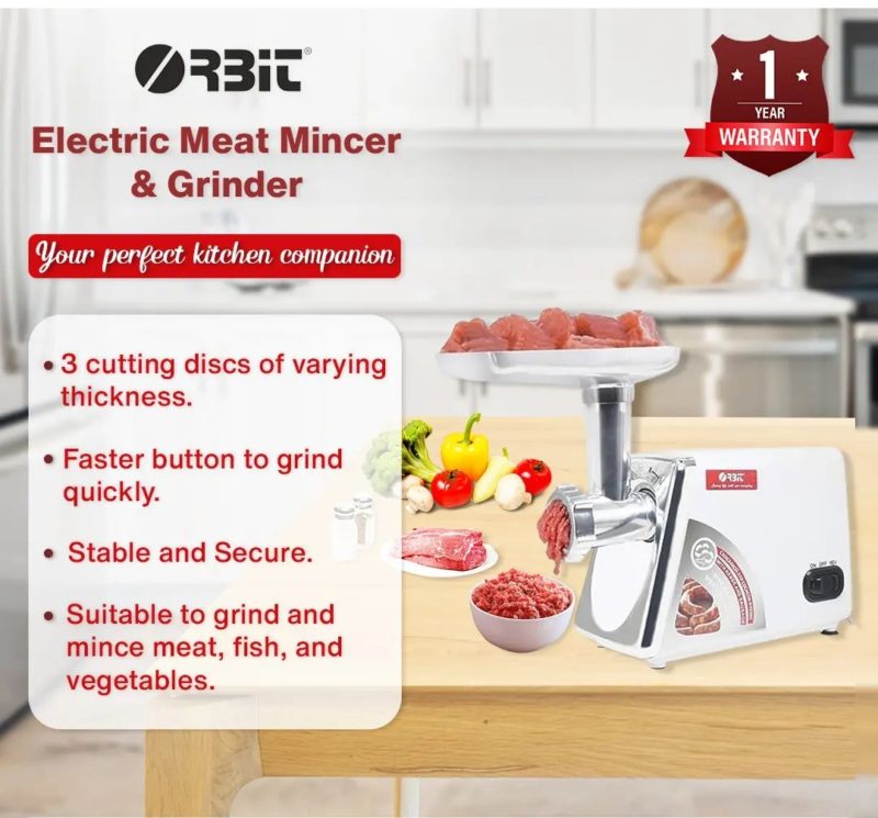 Orbit Meat Grinder/ Meat Mincer with German Technology