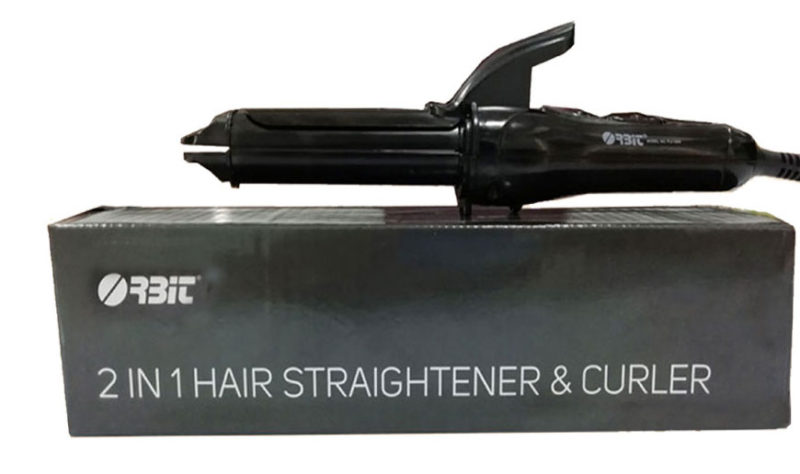 Orbit Mini 2 in 1 Hair Straightener & Rechargeable Electric Chopper