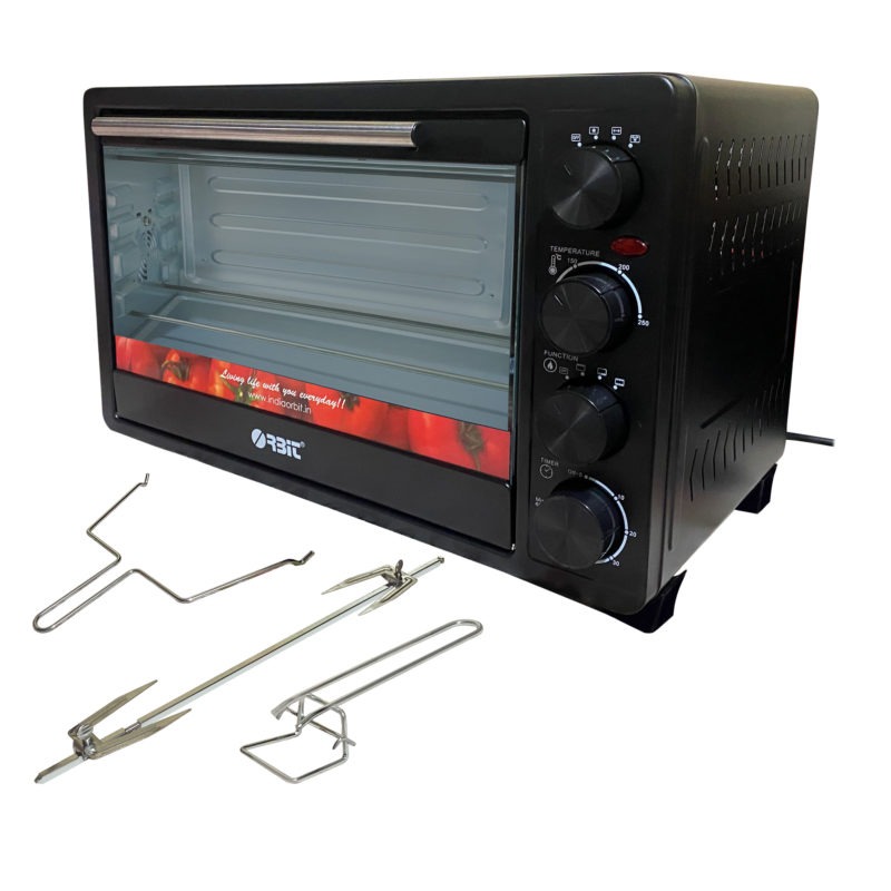 Orbit EO-81 30L Electric Oven toaster and griller with Rotisserie and convection