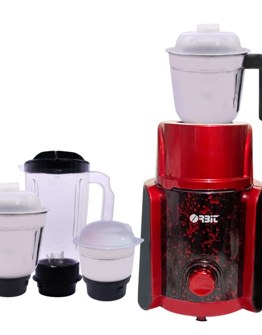 Orbit Wega Metallic 4 Jars Mixer and grinder 750W 1HP