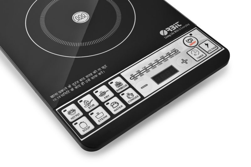 ORBIT OIC-10 Induction Induction Cooktop Black - 1 year repair warranty