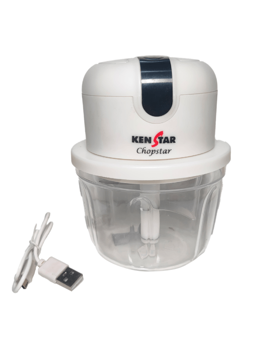 ORBIT Rechargeable Vegetable & Fruit Wireless Chopper - 350 ml, with USB Charging for chopping Onion Garlic Ginger Vegetable etc - 1 Year Warranty