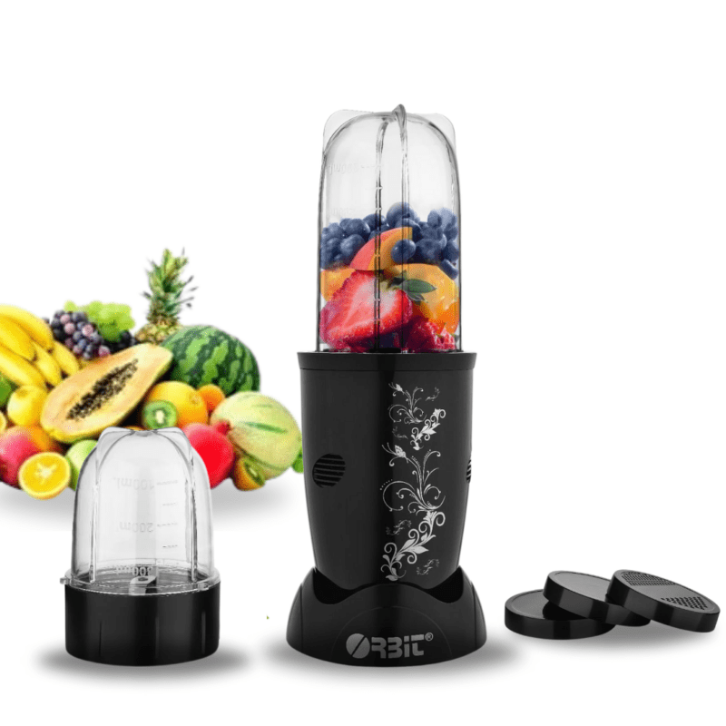 Orbit Bullet Mixer Grinder Blender with 2 Jars