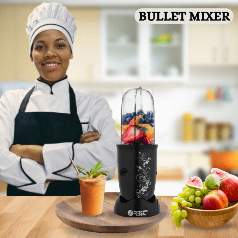 Orbit Bullet Mixer Grinder Blender with 2 Jars