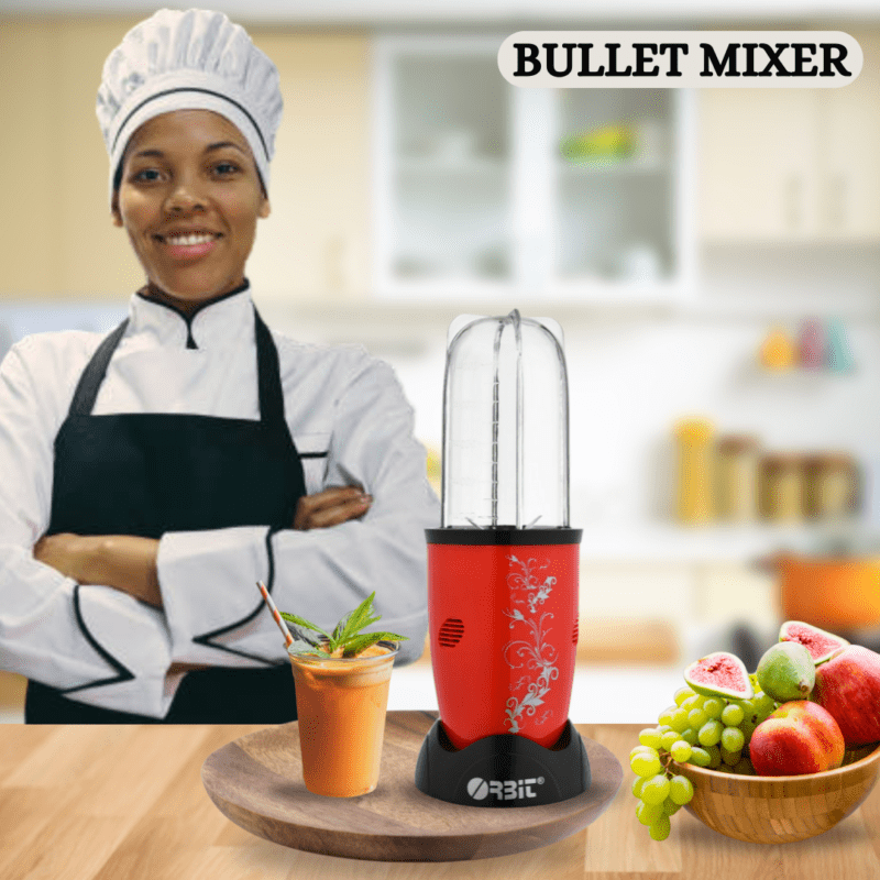 Orbit Bullet Mixer Grinder Blender with 2 Jars