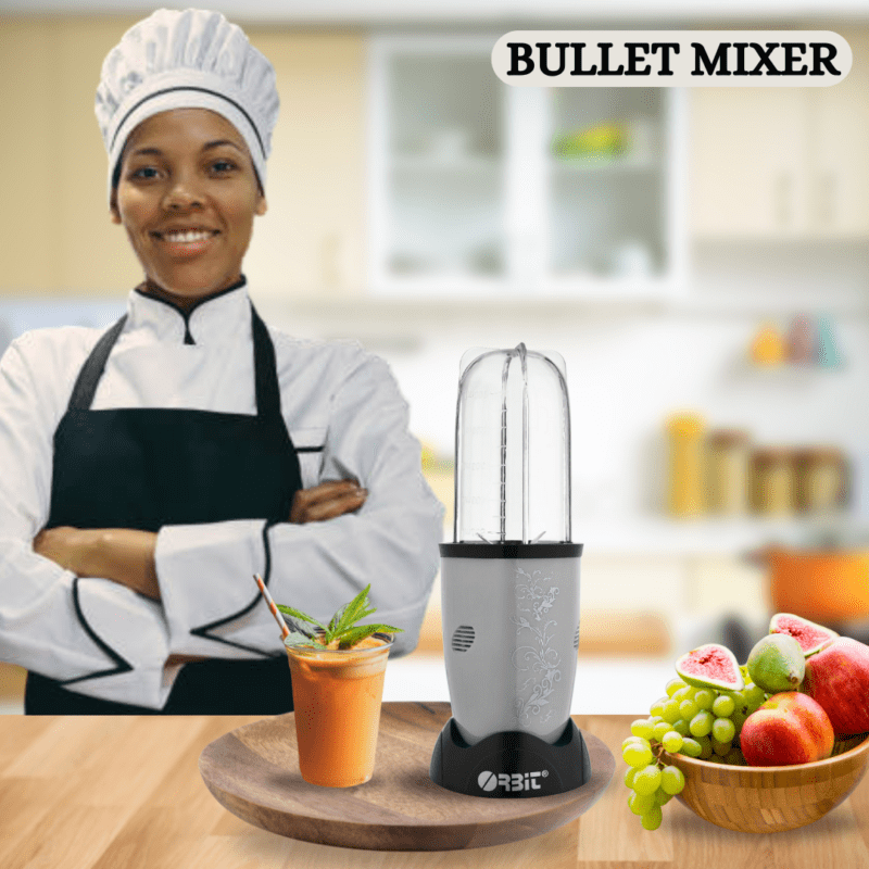 Orbit Bullet Mixer Grinder Blender with 2 Jars