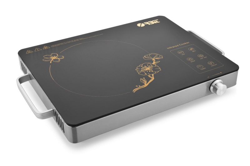 Orbit Infrared Induction Cooker (OIR-01), touch panel, 2200 Watts for all types of flat utensils can be used like glass, stainless steel, aluminium, ceramic etc. 1 year warranty