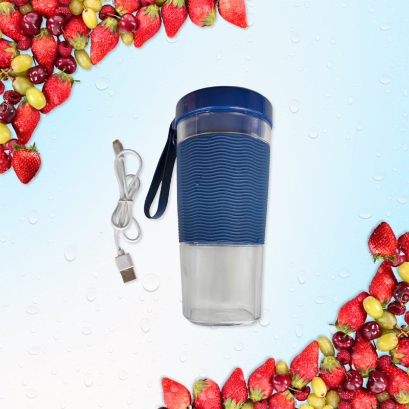 Orbit USB Rechargeable Multifunctional 450ml Mini Portable Automatic Blender Juicer cum Sipper