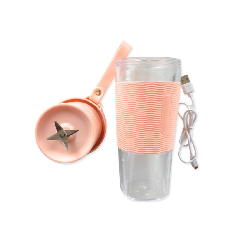 Orbit USB Rechargeable Multifunctional 450ml Mini Portable Automatic Blender Juicer cum Sipper