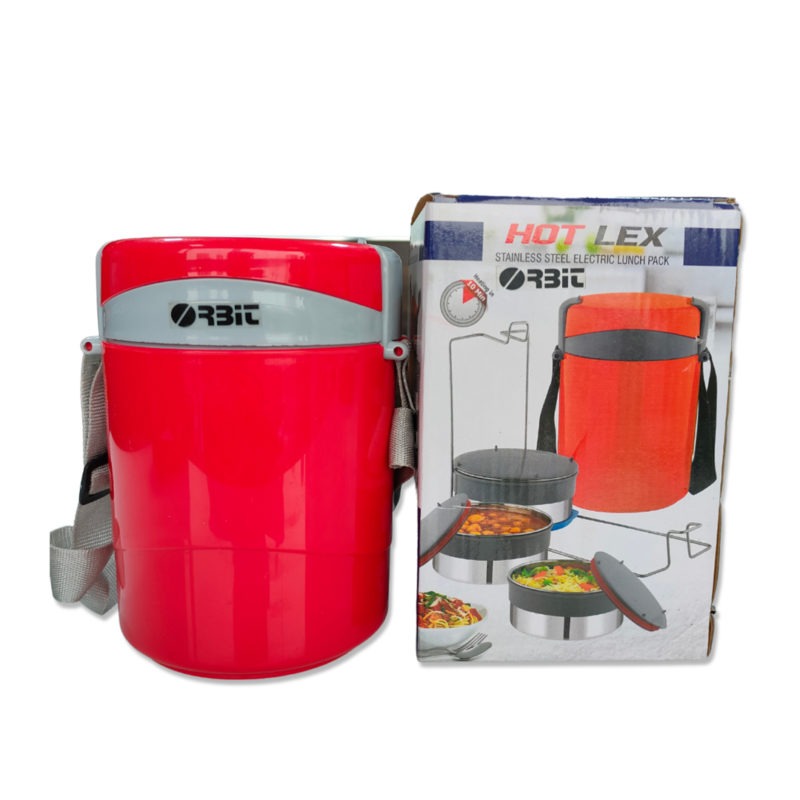 Orbit Hot Lex Stainless Steel Electric Lunch Box