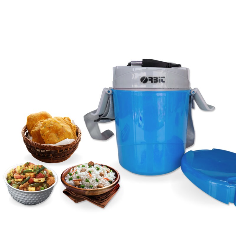 Orbit Hot Lex Stainless Steel Electric Lunch Box