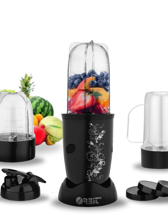 Orbit Bullet Mixer Grinder Blender with 3 Jars