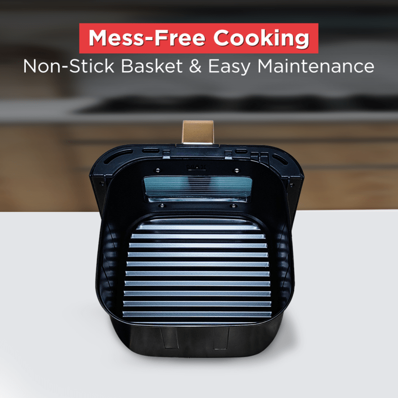 Orbit 5L Digital Air Fryer with One-Touch Display, 1500W, Multi-Cook Functions, Oil-Free Healthy Cooking