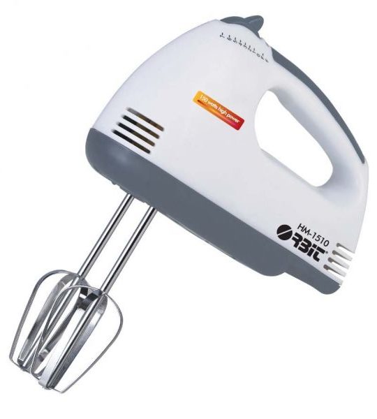 Orbit HM-1510 150 watt 2 in 1 hand mixer - White