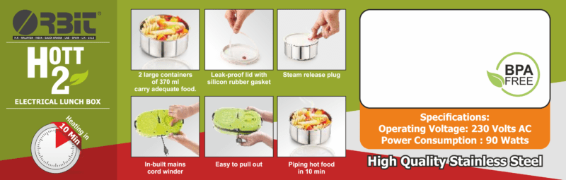 Hott-2 Electric Lunch Box