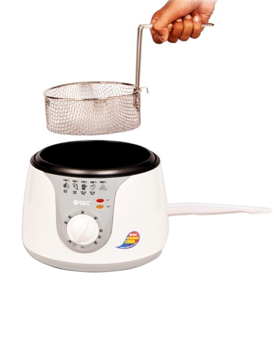 Orbit DF-2000 Electric Deep Fryer, 2 Litre, White