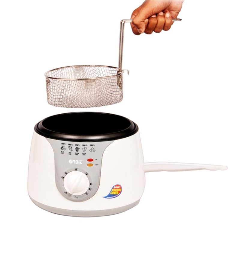 Orbit DF-2000 Electric Deep Fryer, 2 Litre, White