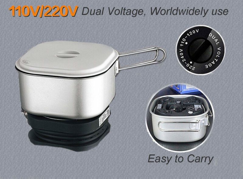 Orbit Travel Cooker 350 Watt 1.3ltr Dual Voltage 110/220V