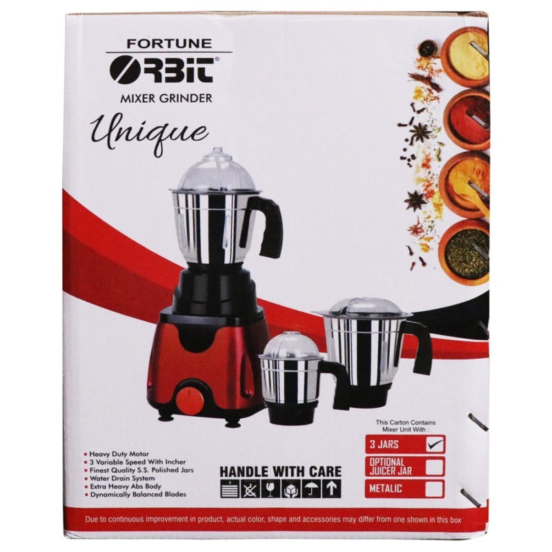 Mixer Grinder ( Solo) 750 W With 3 Jars